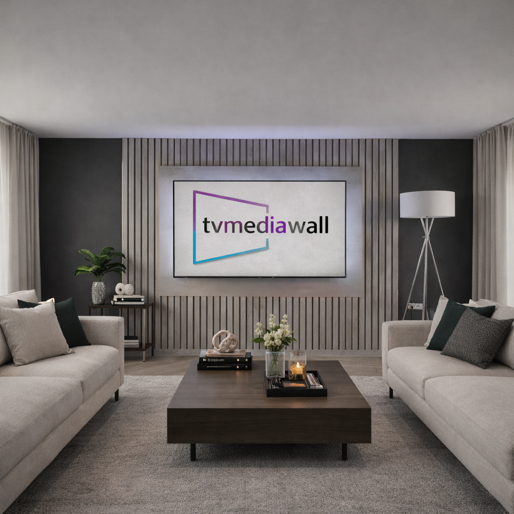 Media Wall Bundle With Acoustic Panel - Image 3