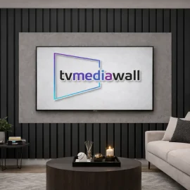 Media Wall Bundle With Acoustic Panel