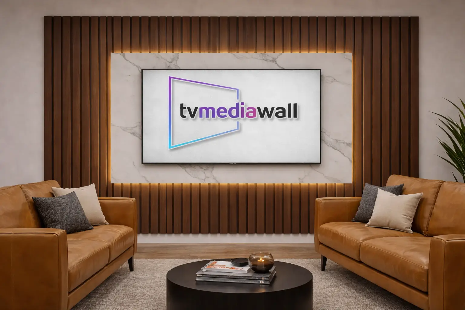 Media Wall Bundle With Acoustic Panel - Image 4